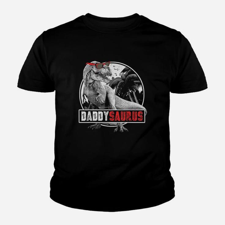 Daddysaurus Fathers Day Gift Trex Dad Dinosaur Youth T-shirt
