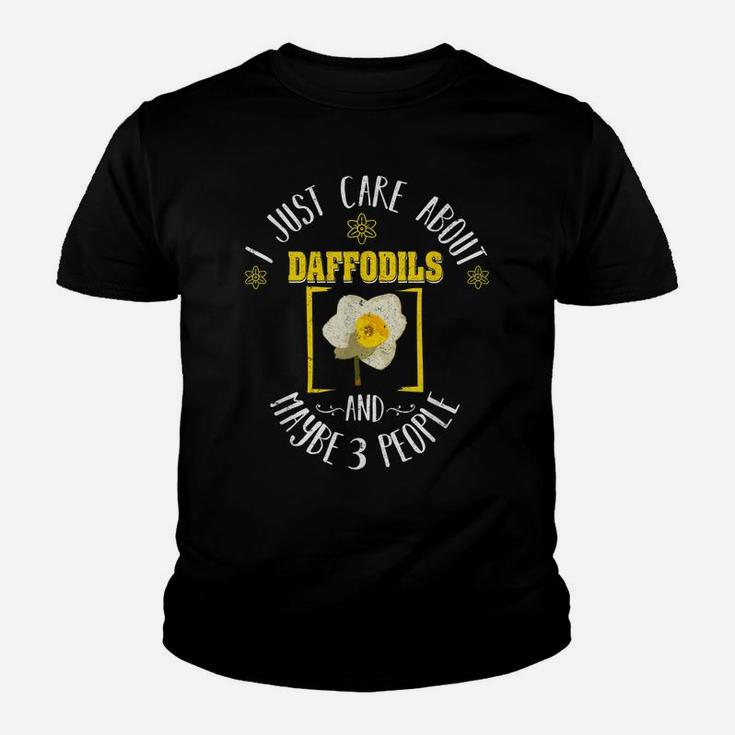 Daffodils Spring Flowers Daffodil Day Gardeners Gift Youth T-shirt