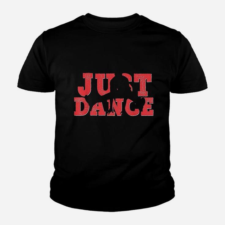 Dance  Red Black Just Dancing Dancer Youth T-shirt