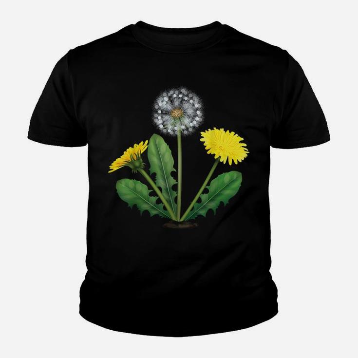 Dandelion Tshirt Summer Flower Shirt Love Plants Gardening Youth T-shirt