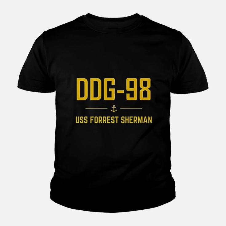 Ddg 98 Uss Forrest Sherman Youth T-shirt