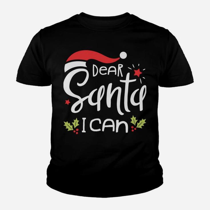 Dear Santa I Can Explain Funny Christmas Men Women Xmas Gift Sweatshirt Youth T-shirt