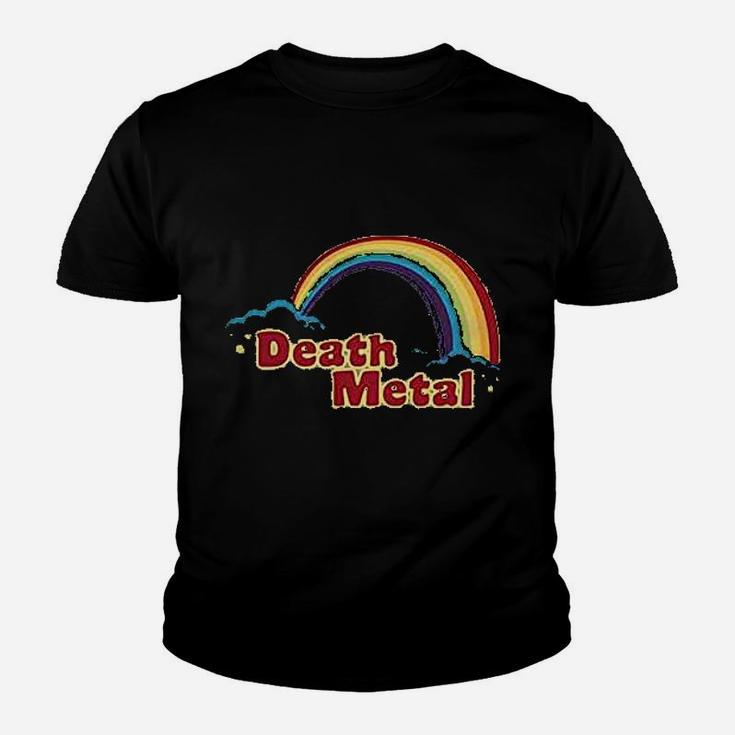Death Metal Retro Rainbow 70S 80S Sarcastic Youth T-shirt