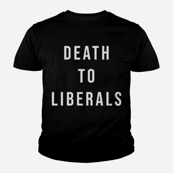 Death To Liberals Youth T-shirt