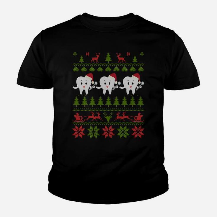 Dentist Ugly Christmas Sweatshirt Xmas Costume Youth T-shirt