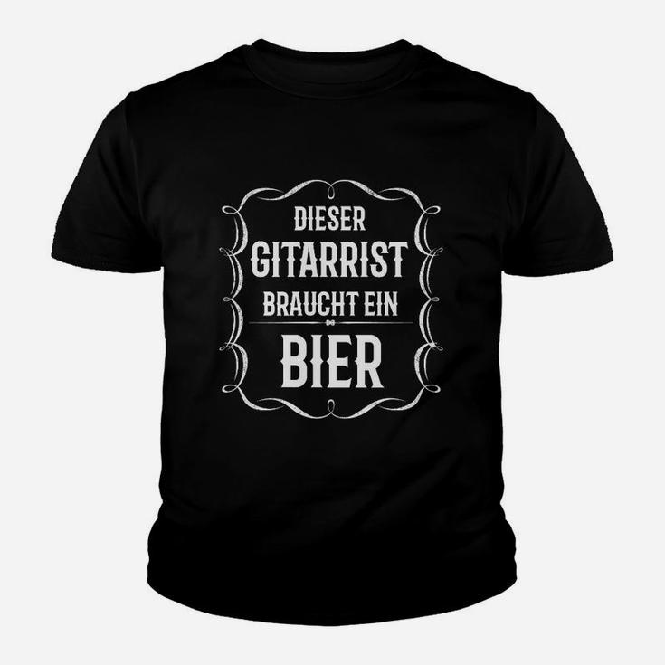 Dieser Gitarrist Braucht Ein Bier Kinder T-Shirt