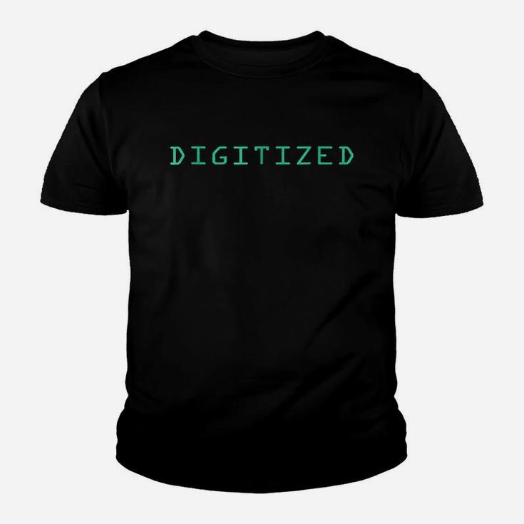 Digitized Cool Digital Tech Youth T-shirt