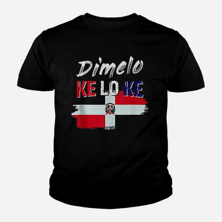 Dimelo Ke Lo Ke Dominican Republic Flag Youth T-shirt