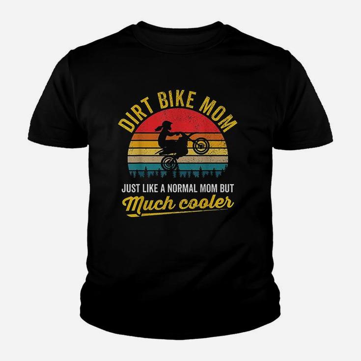 Dirt Bike Mom Mother Rider Biker Youth T-shirt