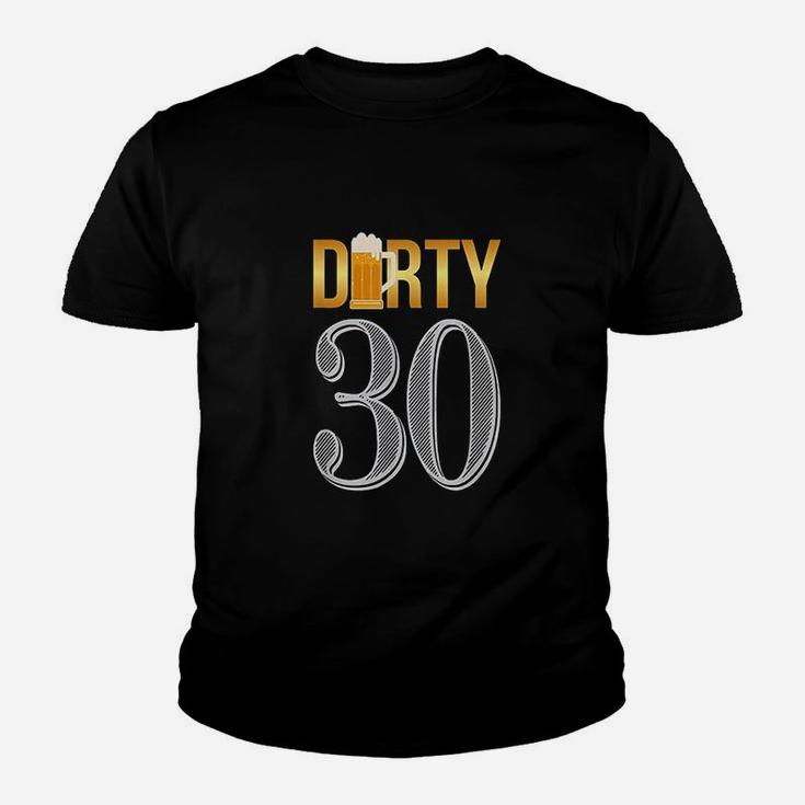 Dirty 30Th Birthday Beer Thirty Youth T-shirt