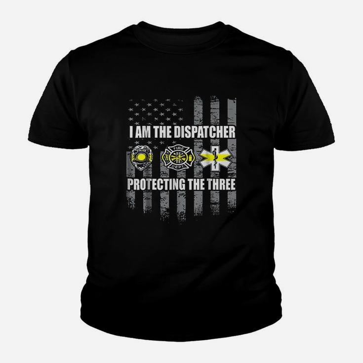 Dispatcher Protecting The Three Youth T-shirt