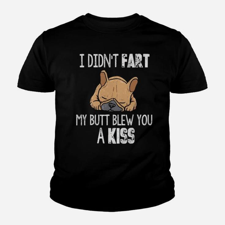 Distressed Funny French Bulldog Dog For People Youth T-shirt