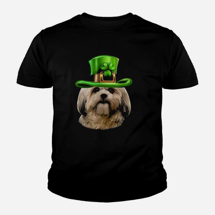 Dog Lover Gifts Cool St Patricks Day Shih Tzu Youth T-shirt