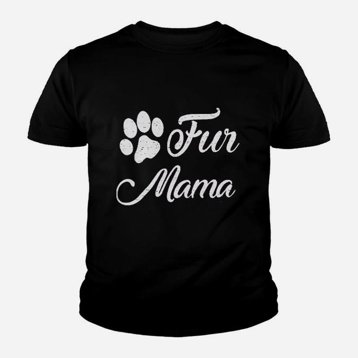 Dog Mom Women Fur Mama Mothes Day Youth T-shirt