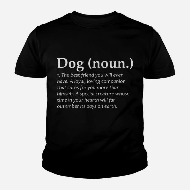 Dog Noun Definition - Funny Pet Dog  - Funny Puppy Youth T-shirt