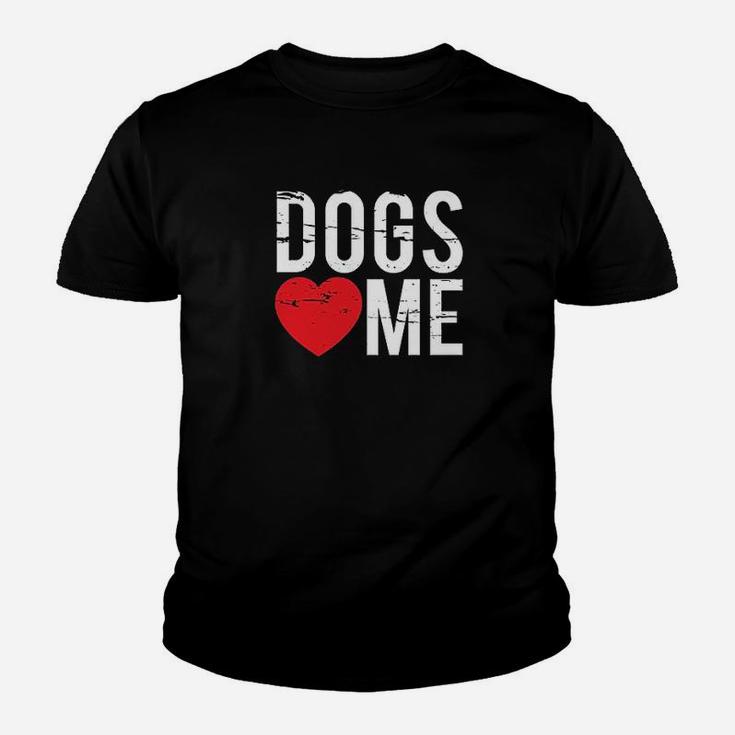 Dogs Love Me Youth T-shirt
