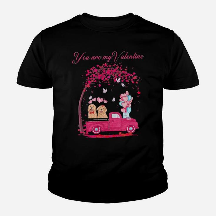 Dogs You Are My Valentine Youth T-shirt