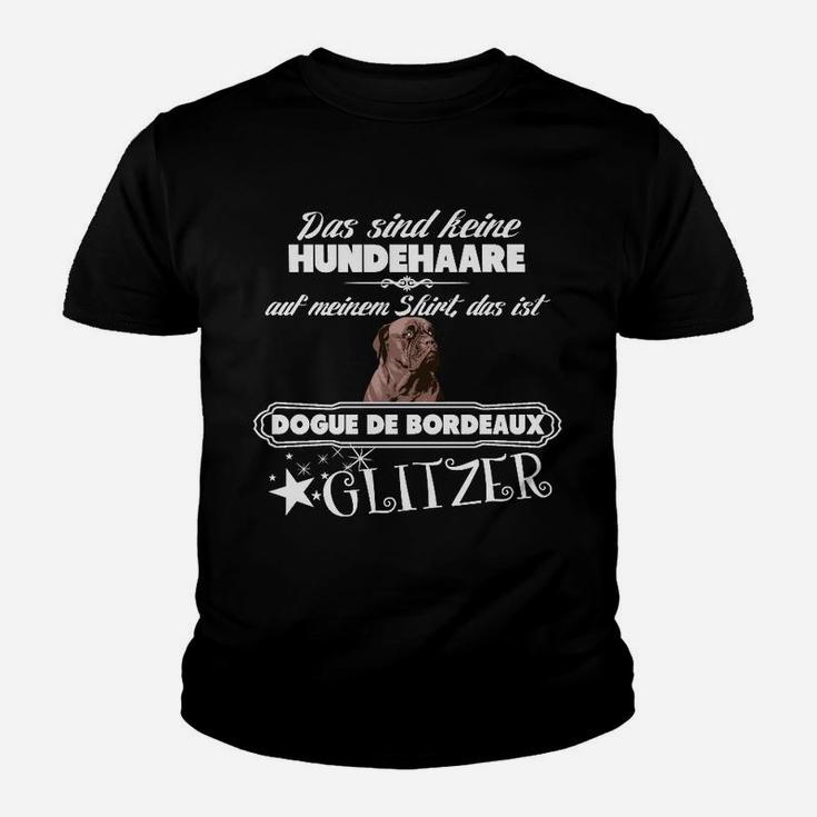 Dogue De Bordeaux Glitzer Kinder T-Shirt