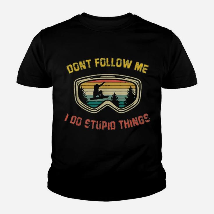 Dont Follow Me Youth T-shirt