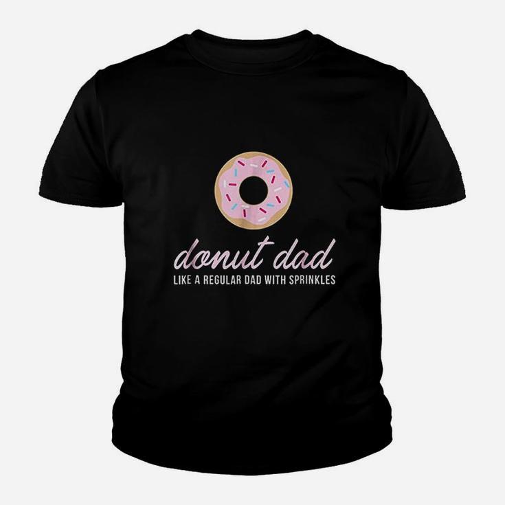 Donut Dad Funny Cute Sprinkles Trendy Youth T-shirt
