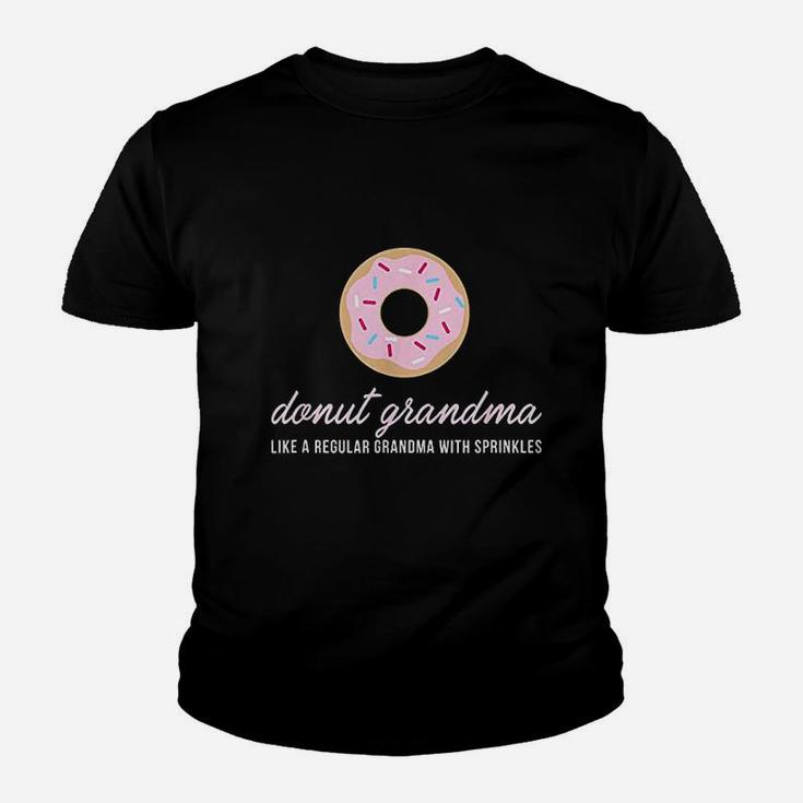 Donut Grandma Funny Cute Sprinkles Trendy Gift Youth T-shirt