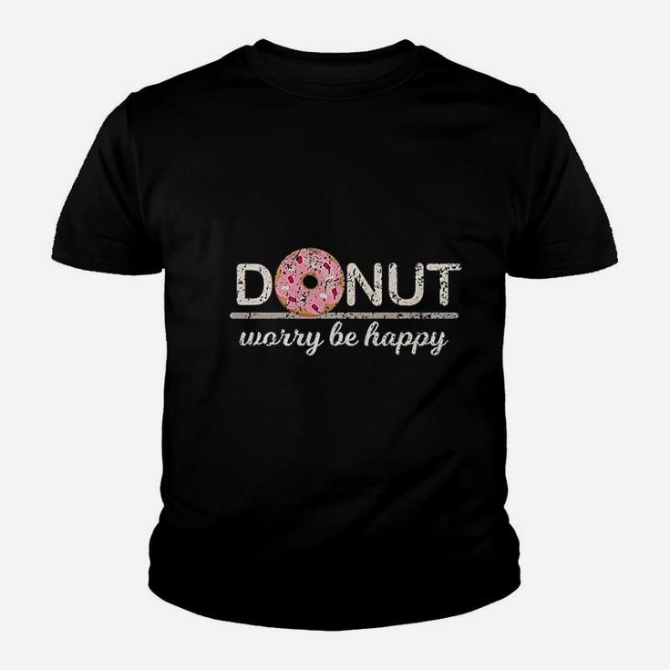 Donut Worry Be Happy Youth T-shirt