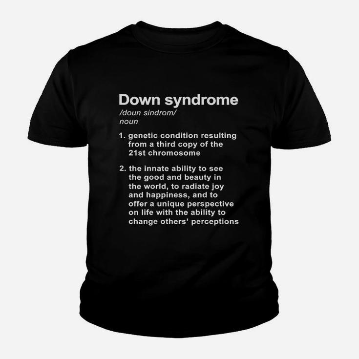 Down Syndrome Definition Youth T-shirt