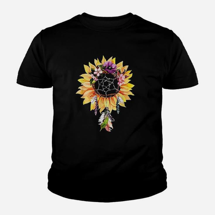 Dream Catcher Sunflower Flower Lover Youth T-shirt
