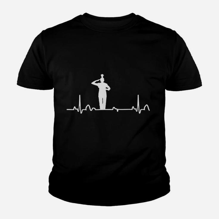 Drum Major Heartbeat Marching Band Youth T-shirt