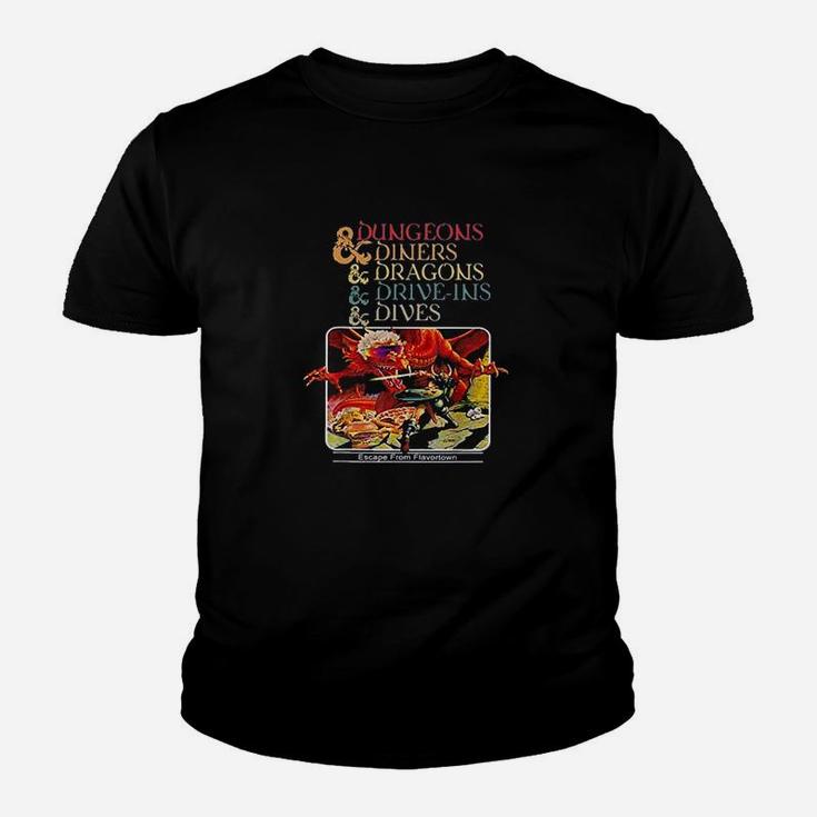 Dungeons  Diners  Dragons  Driveins  Dives Vintage Youth T-shirt