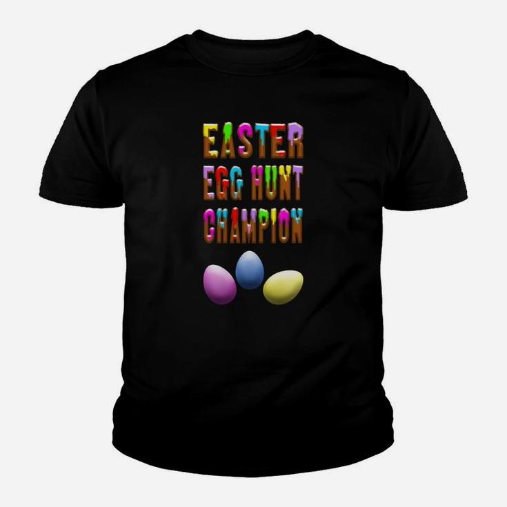 Easter For Kids Boys Girls Egg Hunt Chocolate Youth T-shirt