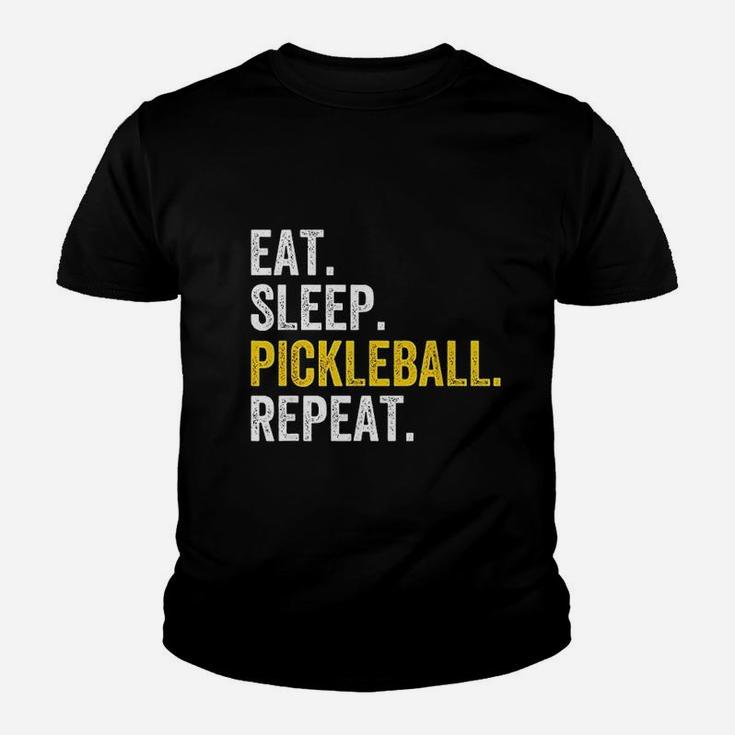 Eat Sleep Pickleball Repeat Player Gift Youth T-shirt