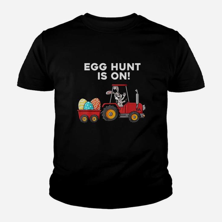 Egg Hunt Is On Easter Day Bunny Youth T-shirt