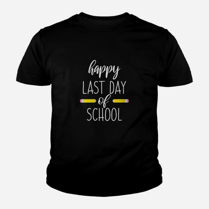 End Of School Year Cute Funny Gift Happy Last Day Of School Youth T-shirt
