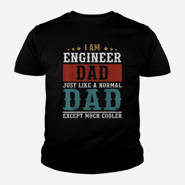 Engineer Dad Fathers Day Funny Daddy Gift Youth T-shirt