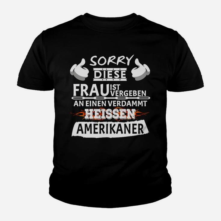 Entschuldigung Ein Amerikaner- Kinder T-Shirt