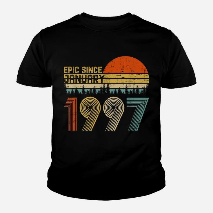 Epic Since January 1997 23Rd Birthday Gift 23 Years Old Youth T-shirt