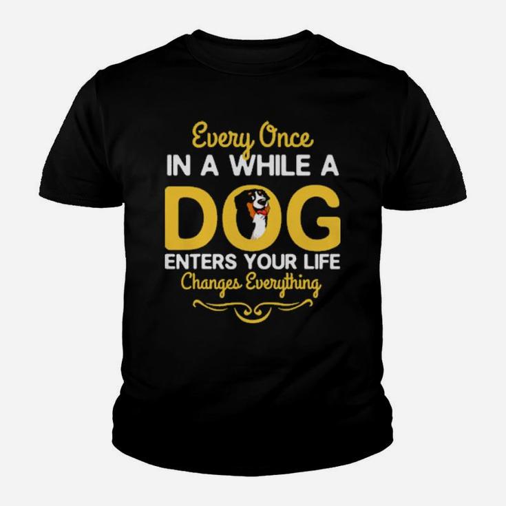 Every In A While A Dog Youth T-shirt