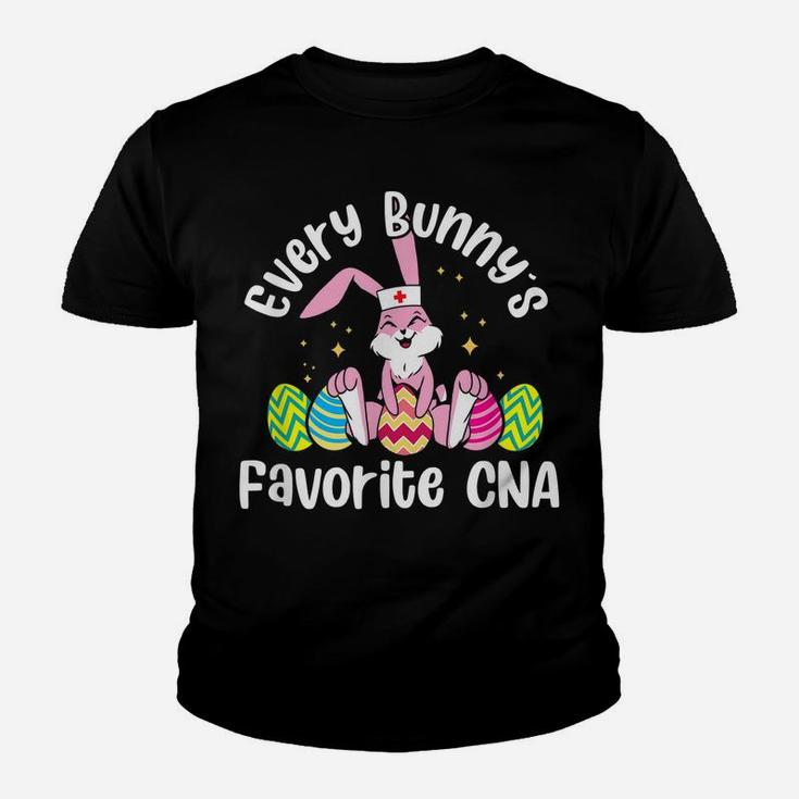 Everybody Bunny's Favorite Cna Cute Easter Day Nurse Youth T-shirt