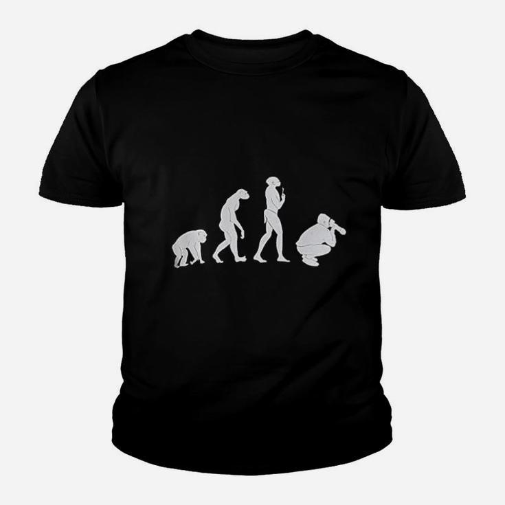 Evolution Of The Photographer Youth T-shirt