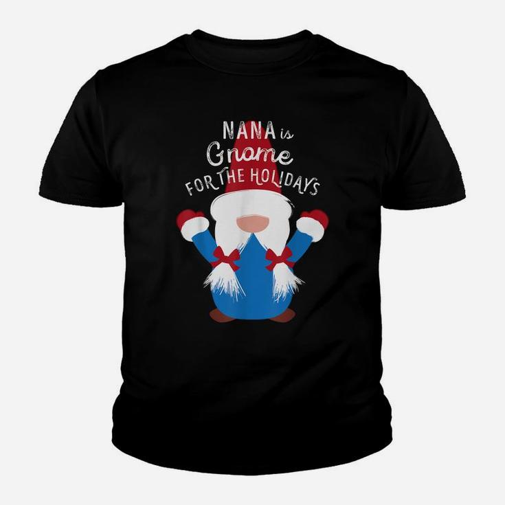Family Matching Christmas T Shirt Nana Gnome Cute Funny Gift Youth T-shirt