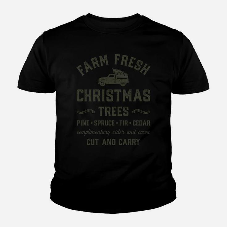 Farm Fresh Christmas Trees Youth T-shirt