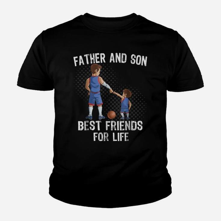 Father And Son  Best Friend For Life Basketball Gift Youth T-shirt