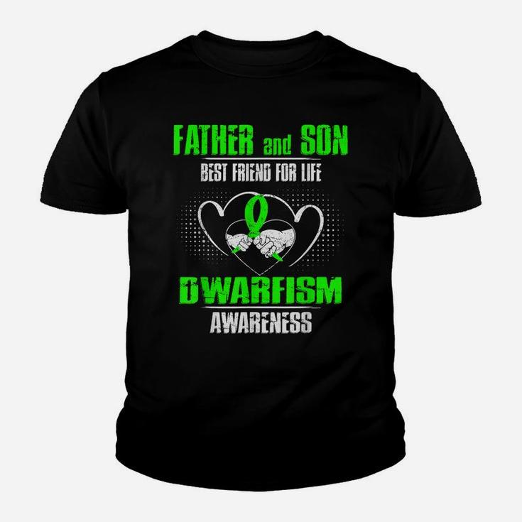 Father And Son Best Friend Of Life Dwarfism Awareness Youth T-shirt