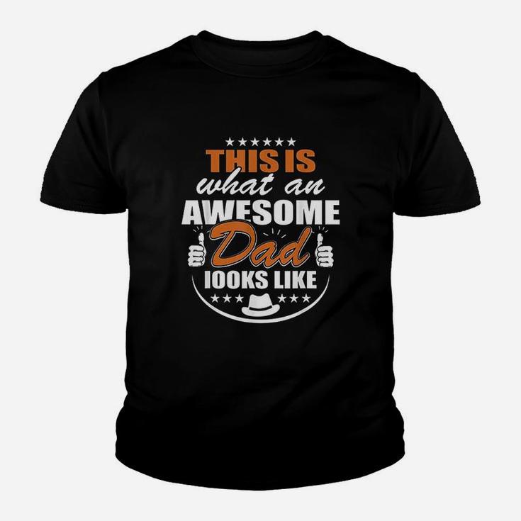 Father Dad Day This Is What An Awesome Dad Looks Like Youth T-shirt