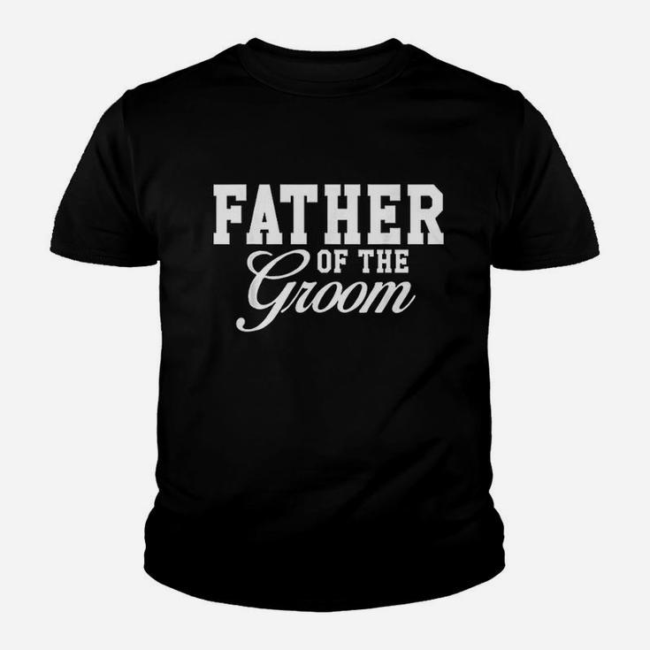 Father Of The Groom Wedding Party Youth T-shirt