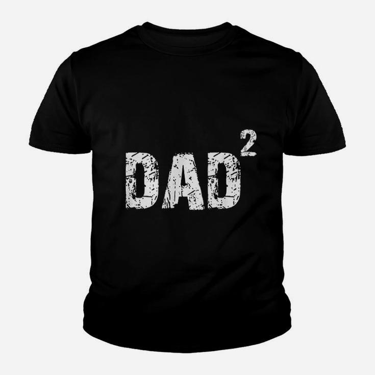 Fathers Day Dad Of 2 Kids Youth T-shirt