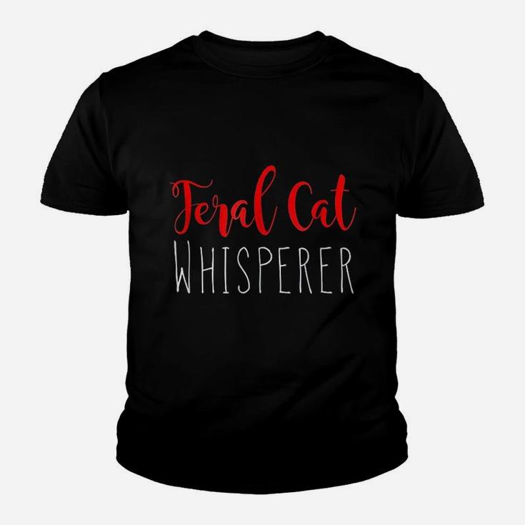 Feral Cat Whisperer Youth T-shirt