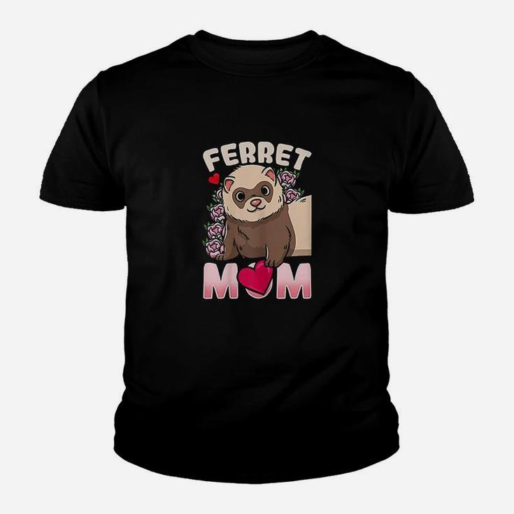 Ferret Mom Ferret Lovers And Owners Youth T-shirt