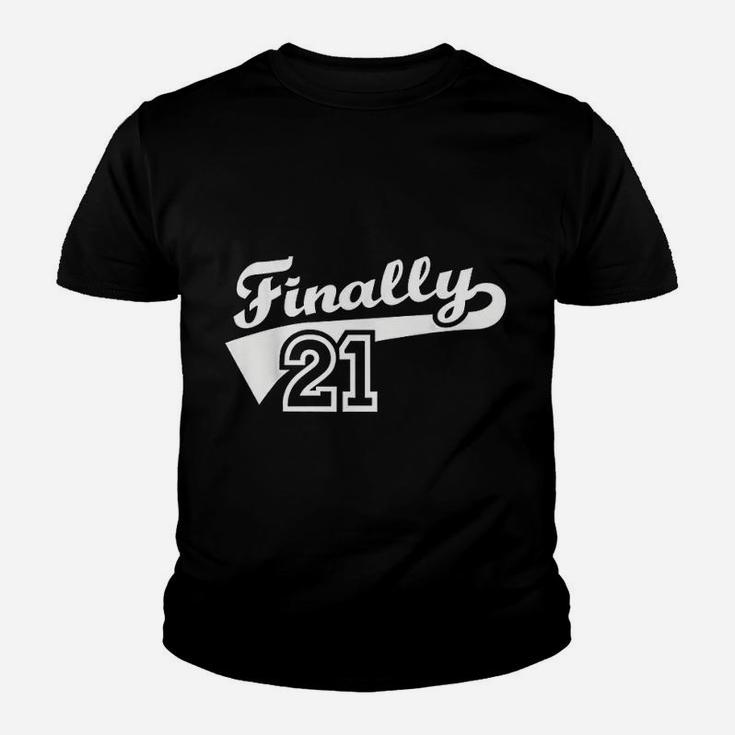 Finally 21 Years Youth T-shirt